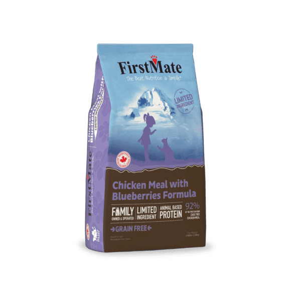 Firstmate Limited Ingredient Grain Free Chicken Meal & Blueberries Cat 4#