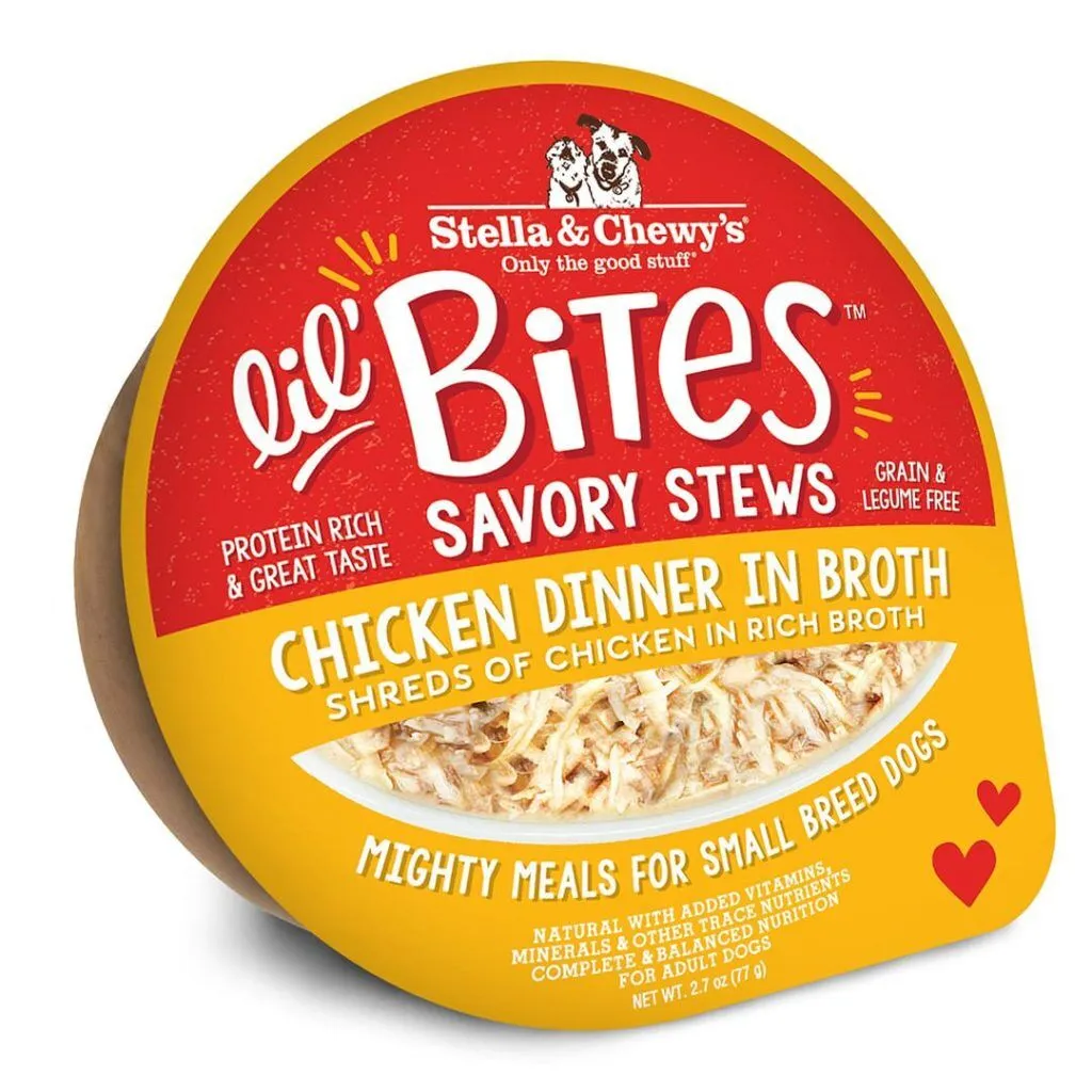 Stella & Chewys Small Breed Lil Bites Stew Chicken In Broth 2.7oz