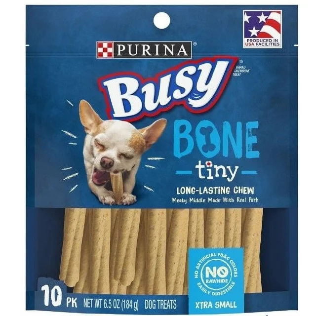 Purina Busy Bone Dog Treats Tiny 6.5oz