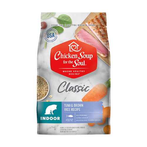 Chicken Soup Indoor Cat Tuna & Brown Rice 4.5#