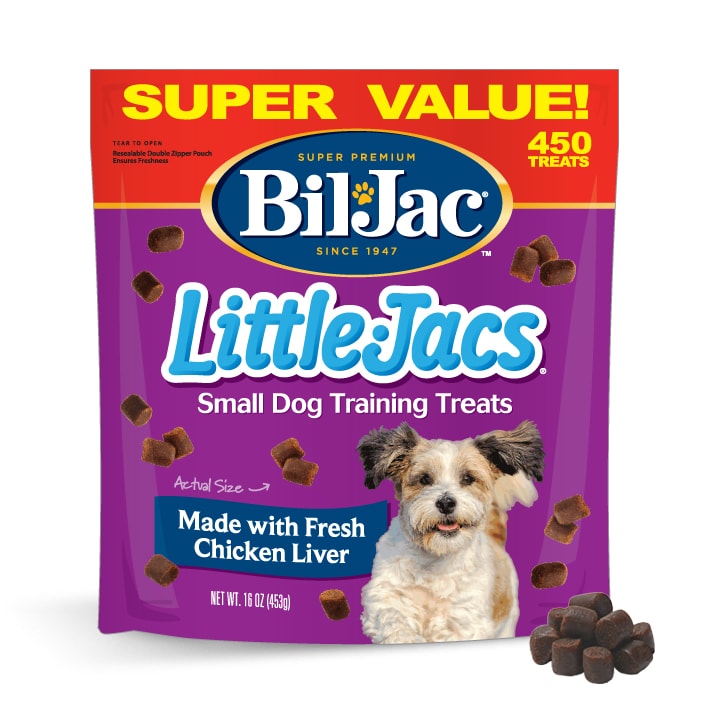 Bil-Jac Little Jacs Training Dog Treats Liver Value Pack 16oz