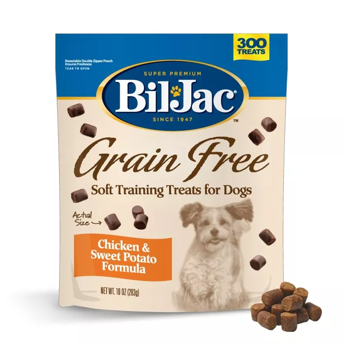 Bil-Jac Dog Treats Grain Free Chicken & Sweet Potato 10oz