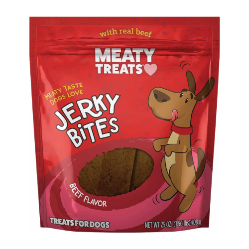 Sunshine Mills Meaty Treats Jerky Bites Beef 25oz