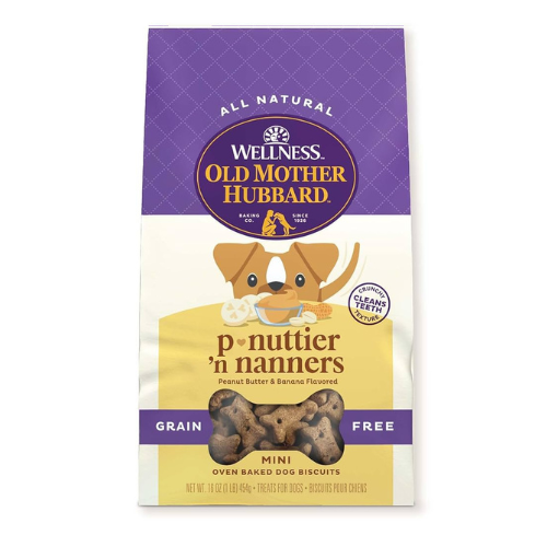 Old Mother Hubbard Mini Dog Treats Grain Free P-Nuttier ?N Nanners 16oz