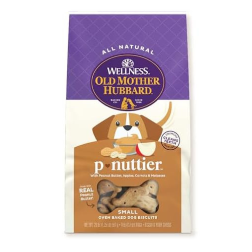 Old Mother Hubbard Classic Crunchy Dog Mini Treats P-Nuttier 5oz