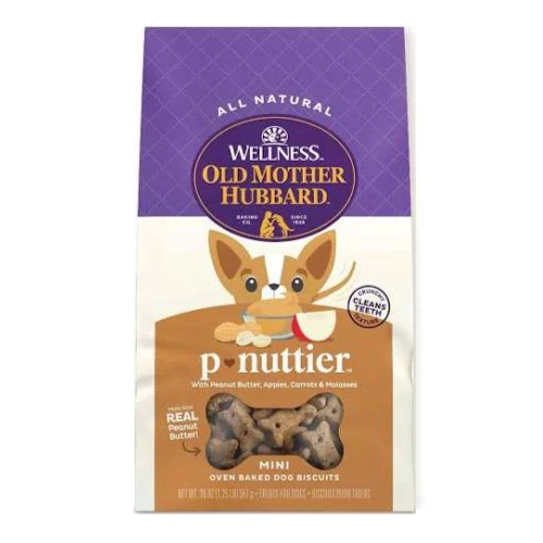 Old Mother Hubbard Classic Crunchy Mini Dog Treats P-Nuttier 20oz