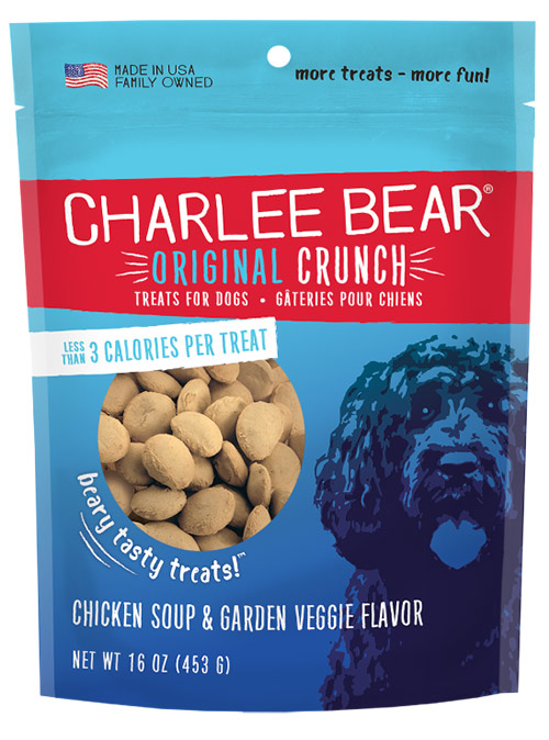 Charlee Bear Dog Treats Chicken Soup Veggie 16oz