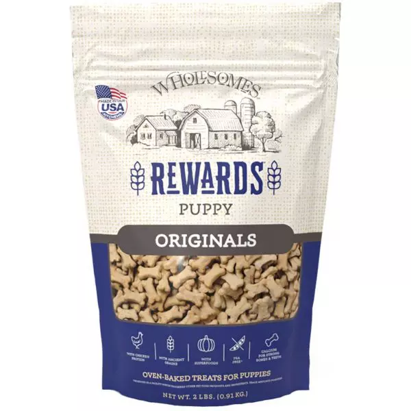 Wholesomes Rewards Dog Treat Puppy Original Biscuits 2#