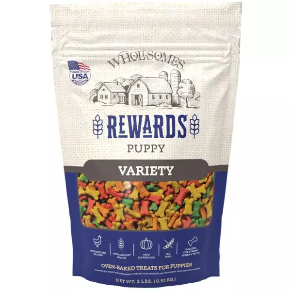 Wholesomes Rewards Dog Treat Puppy Variety Biscuits 2#