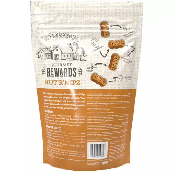 Wholesomes Rewards Dog Treat Nut R Nipz Biscuits 2#