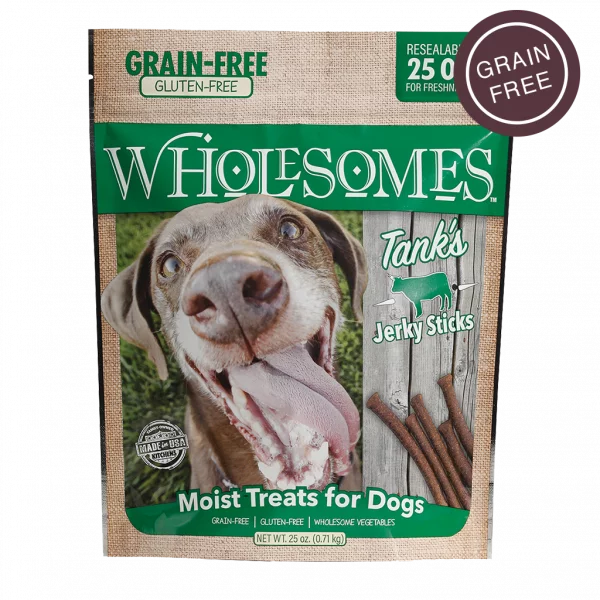 Wholesomes Dog Treats Beef Jerky Strips 25oz