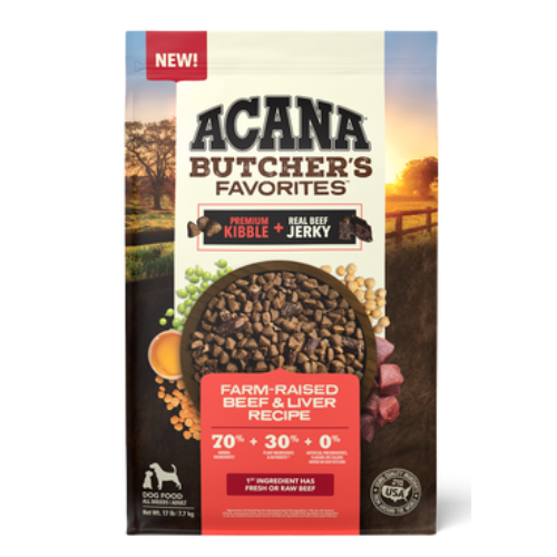 Acana Adult Dog Butchers Favorite Grain Free Beef 4#