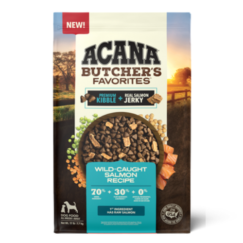 Acana Dog Food Butchers Favorite Grain Free Wild Caught Salmon 4#