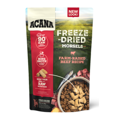 Acana Dog Freeze Dried Morsels Beef 8oz