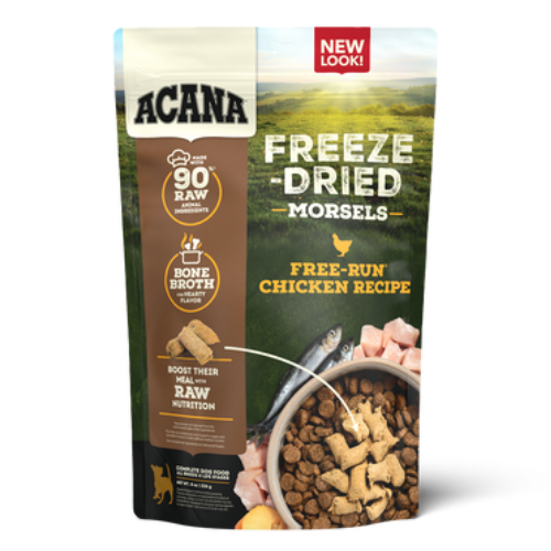 Acana Dog Freeze Dried Food Free-Run Chicken Morsels 8oz