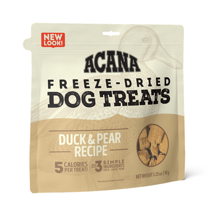 Acana Singles Dog Treats Duck & Pear 3.25oz