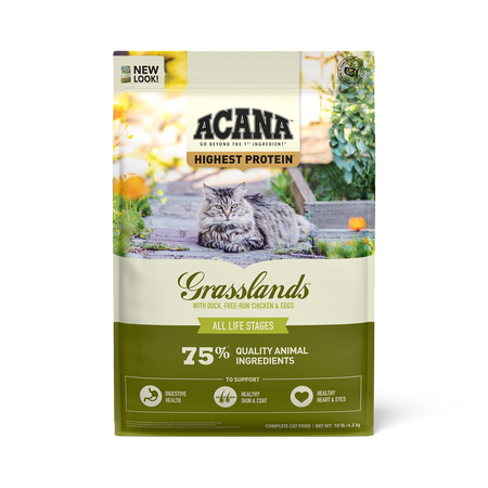 Acana Highest Protein Cat Grasslands 4#