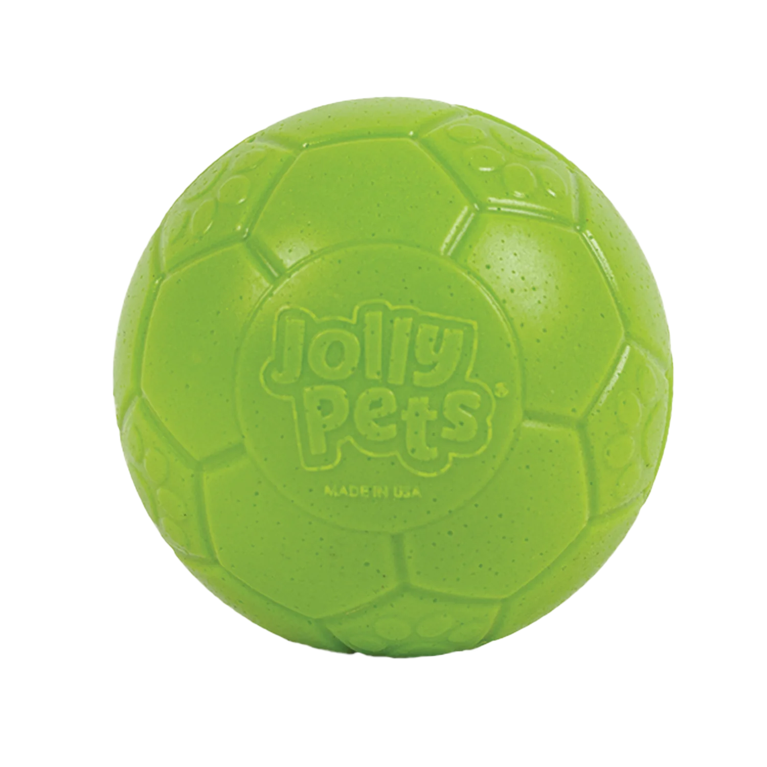 4" JOLLY SOCCER BALL GREEN APPLE