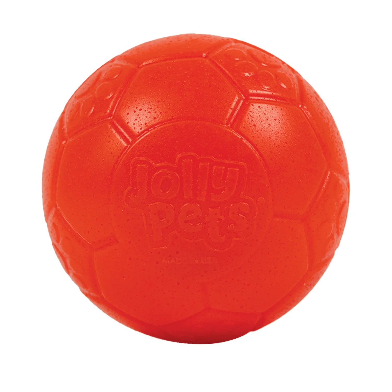 3" JOLLY SOCCER BALL ORANGE