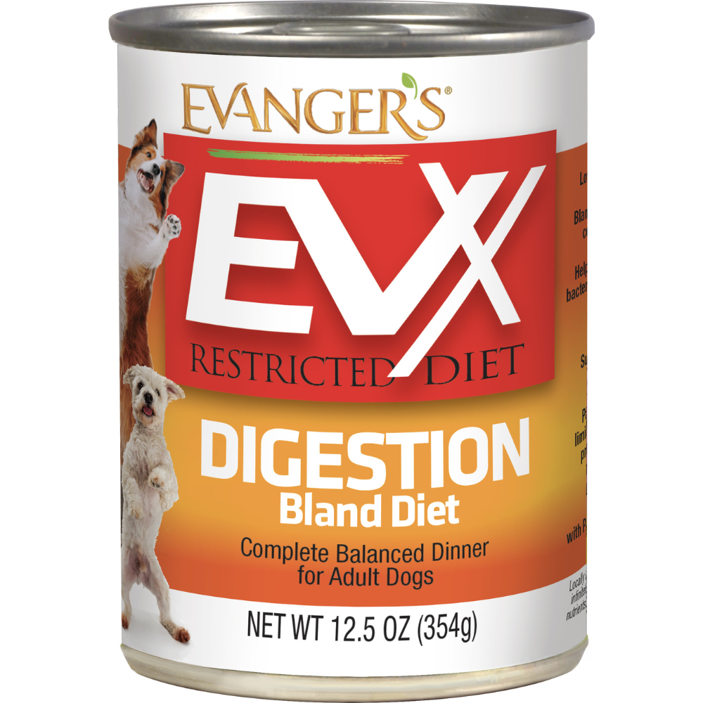 Evangers EVX Restricted Diet Dog Food Digestion Bland Diet Can 12.5oz