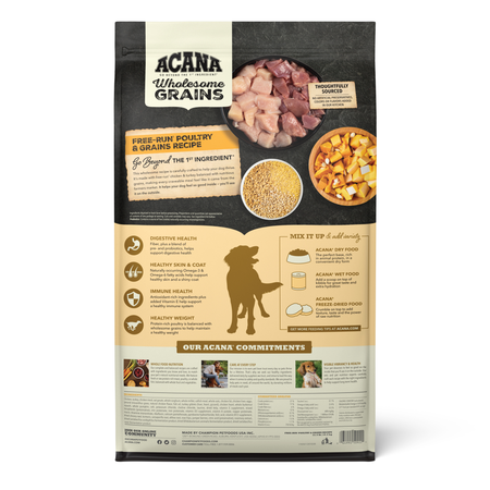 Acana Dog Wholesome Grains Poultry 4#