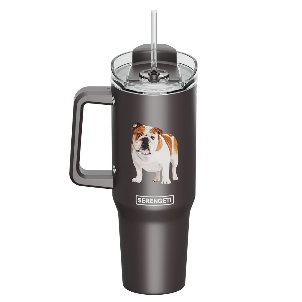 Serengeti Bulldog Stainless Steel Tumbler 40oz