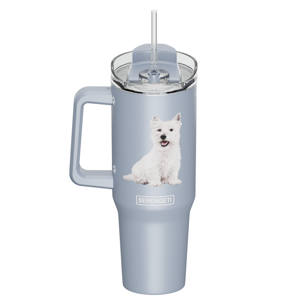 Serengeti Westie Stainless Steel Tumbler 40oz