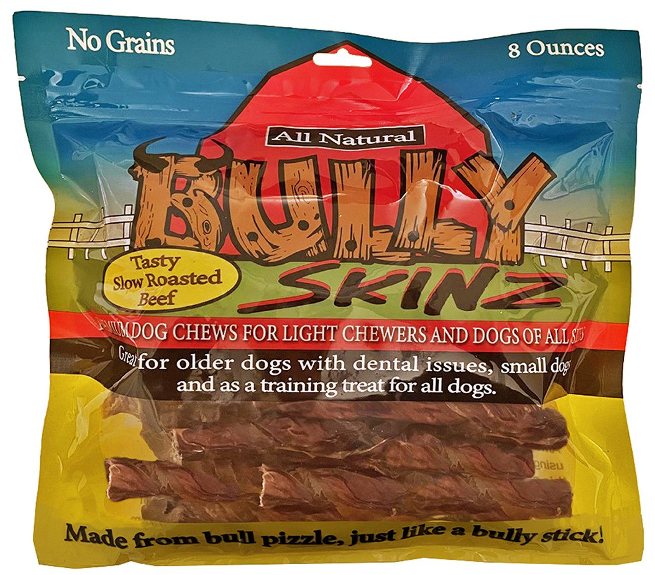 Scoochie Pet Bully Skinz Dog Chews 8oz