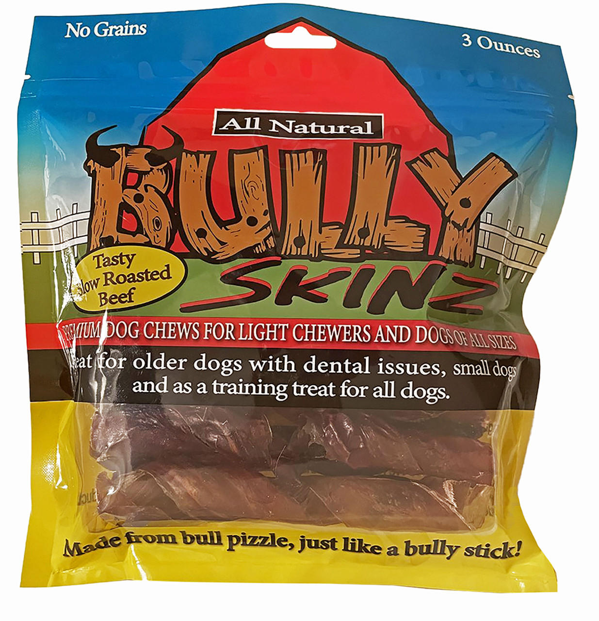 Scoochie Pet Bully Skinz Dog Chews 3oz