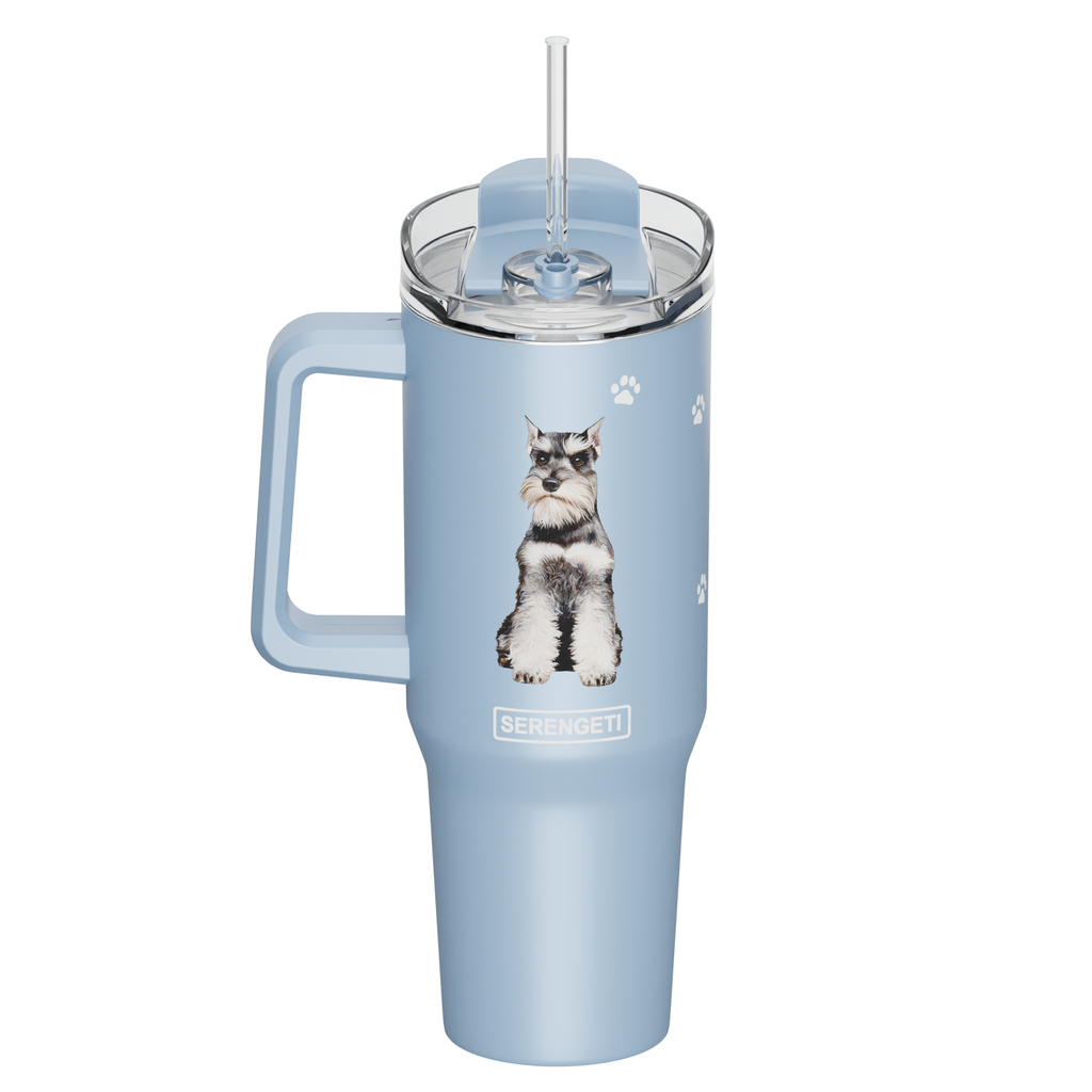 Serengeti Schnauzer Stainless Steel Tumbler 40oz