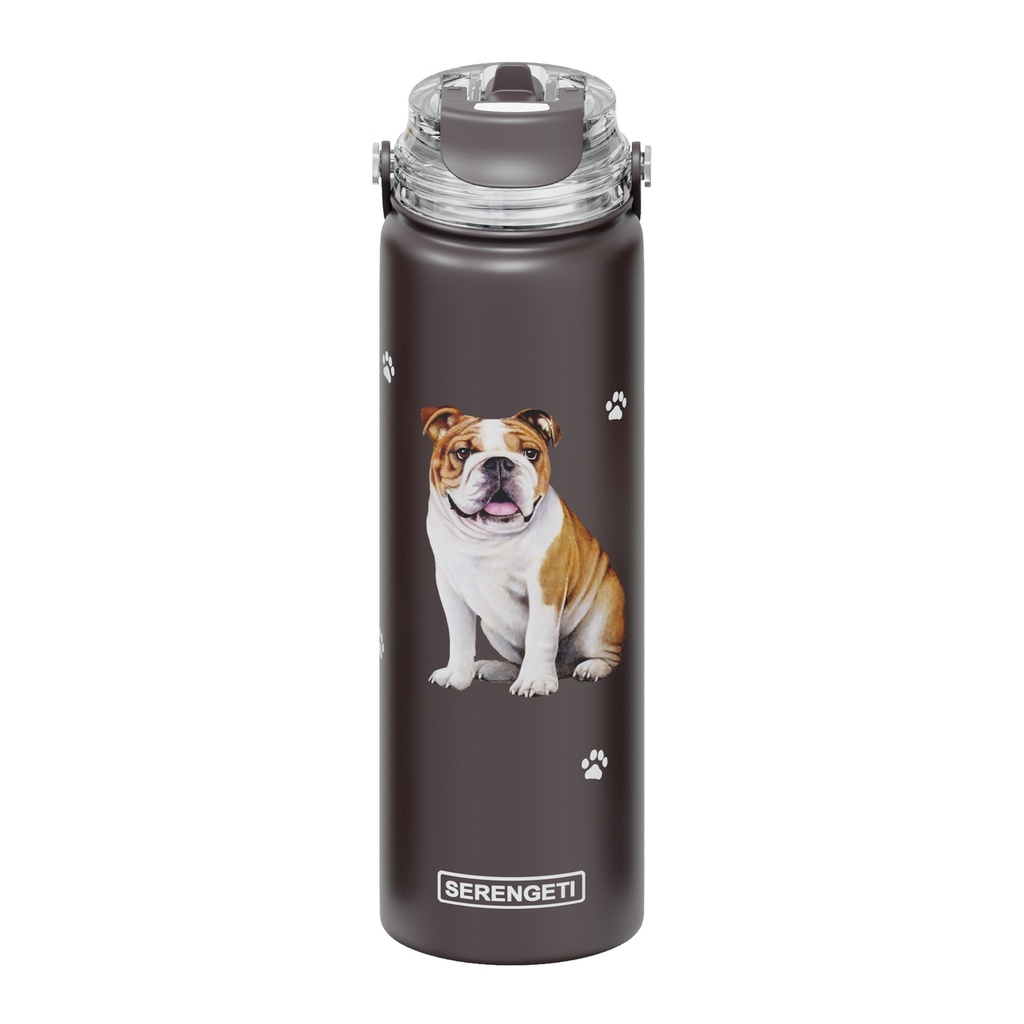 Serengeti Bulldog Stainless Steel Water Bottle 24oz