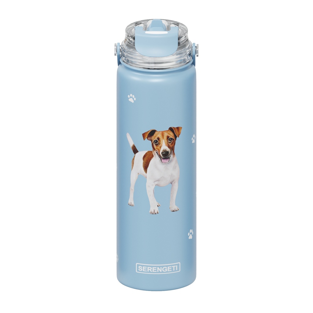 Serengeti Jack Russell Terrier Stainless Steel Water Bottle 24oz