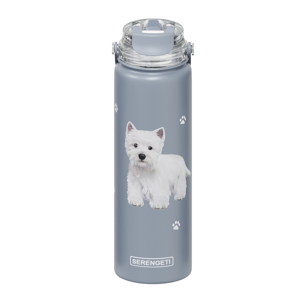 Serengeti Westie Stainless Steel Water Bottle 24oz