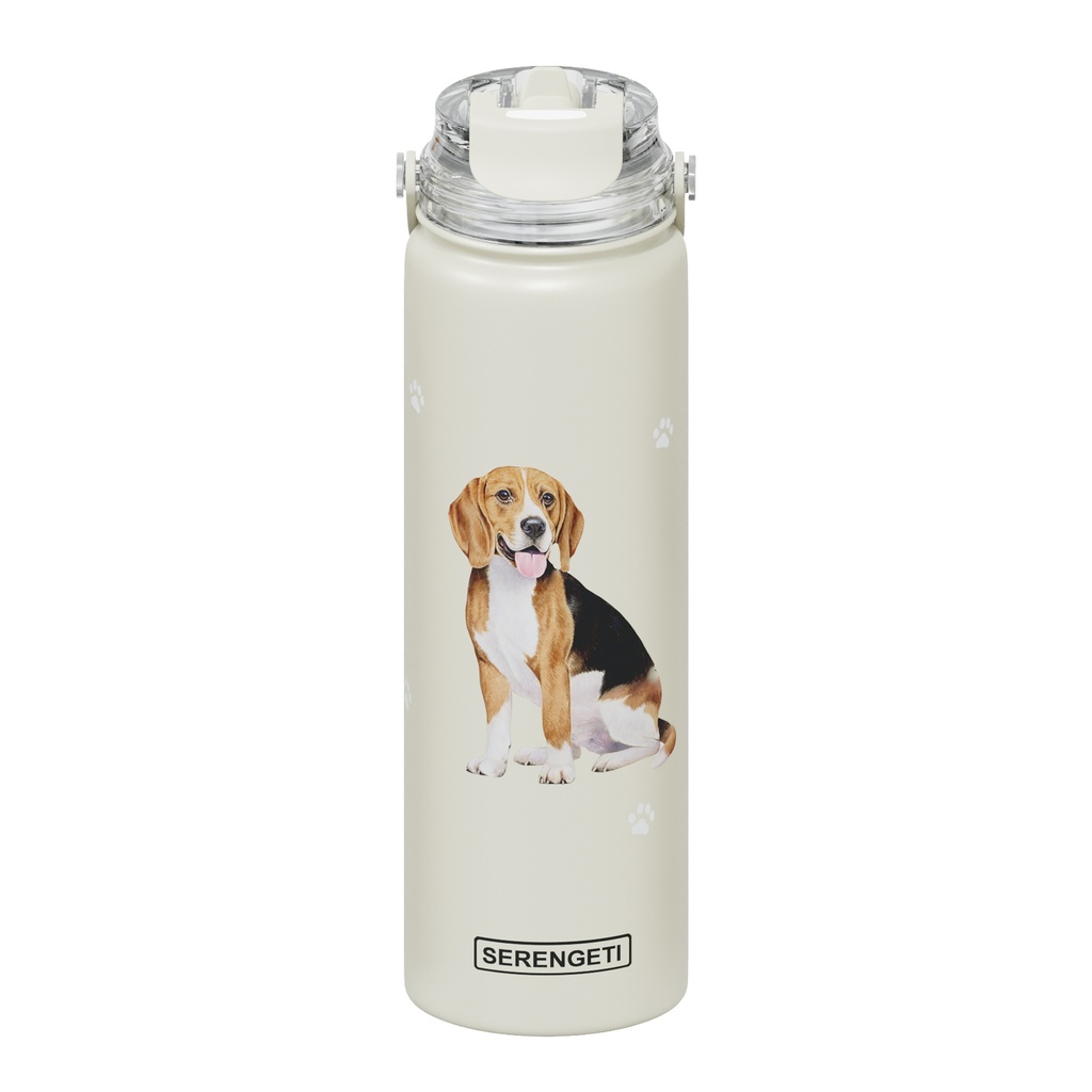 Serengeti Beagle Stainless Steel Water Bottle 24oz