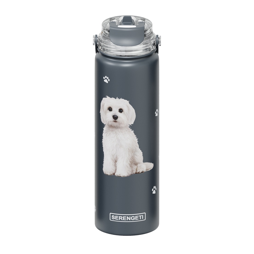 Serengeti Maltese Stainless Steel Water Bottle 24oz