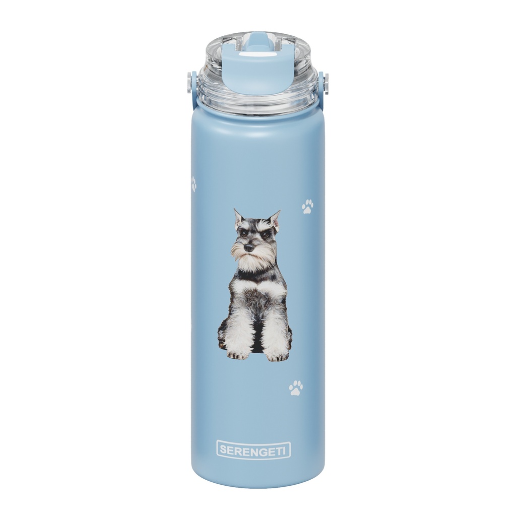 Serengeti Schnauzer Stainless Steel Water Bottle 24oz