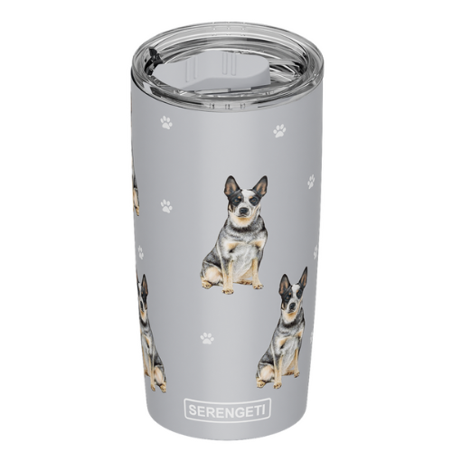 Serengeti Australian Cattle Dog Stainless Steel Tumbler 20oz