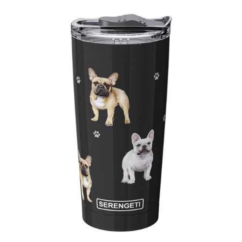 Serengeti French Bulldog Stainless Steel Tumbler 20oz