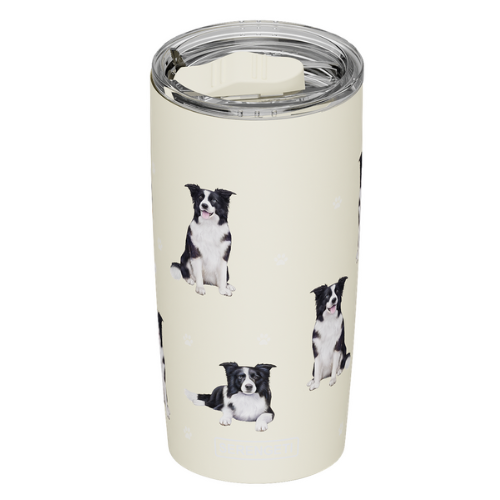 Serengeti Border collie Stainless Steel Tumbler 20oz