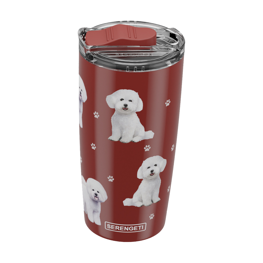 Serengeti Bichon Frise Stainless Steel Tumbler 20oz