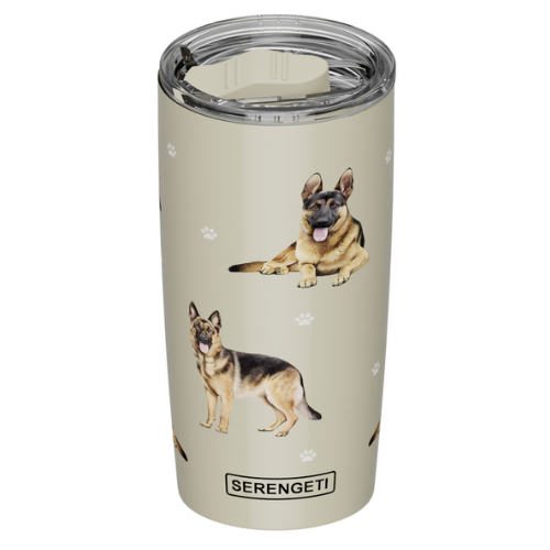 Serengeti German Shepherd Stainless Steel Tumbler 20oz