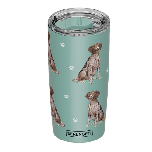 Serengeti German Shorthaired Pointer Stainless Steel Tumbler 20oz