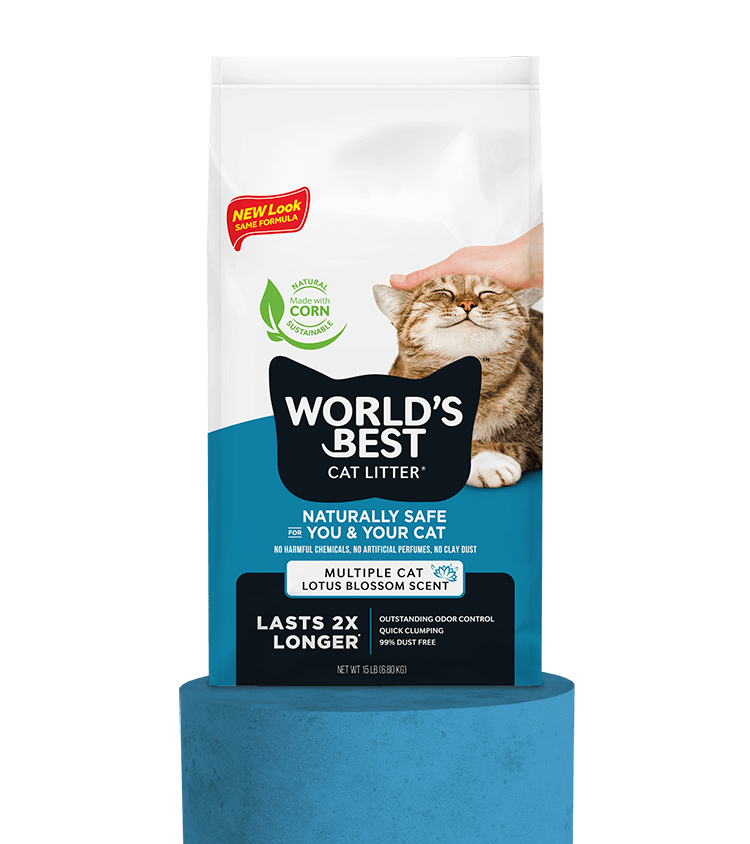 World's Best Cat Litter Multiple Cat Lotus Blossom Scented 28#