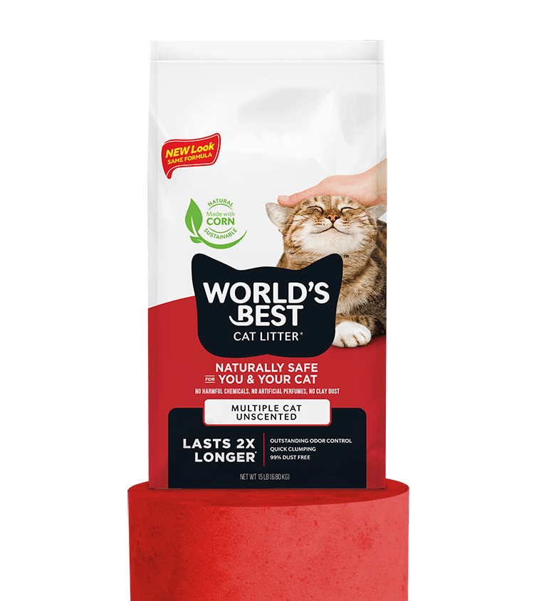 World's Best Cat Litter Clumping Multi-Cat 15#