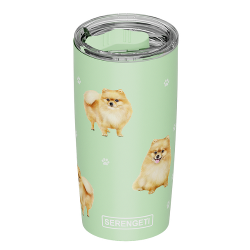 Serengeti Pomeranian Stainless Steel Tumbler 20oz
