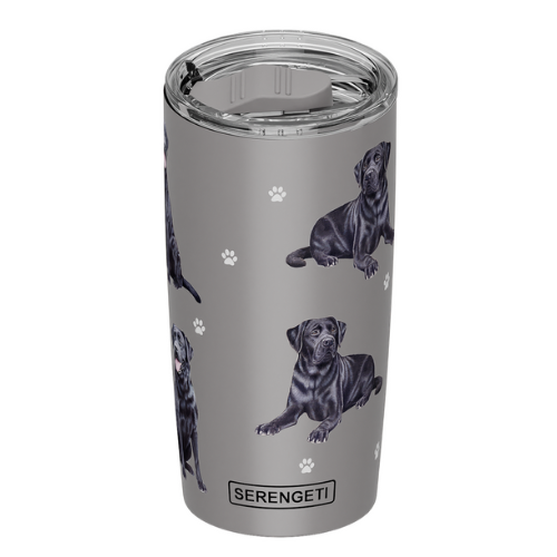 Serengeti Black Lab Stainless Steel Tumbler 20oz