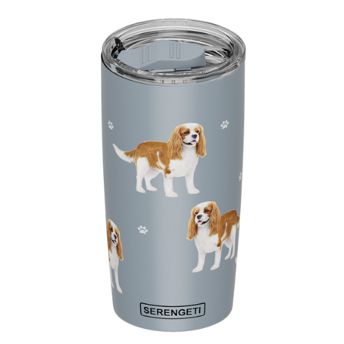 Serengeti King Charles Cavalier Stainless Steel Tumbler 20oz