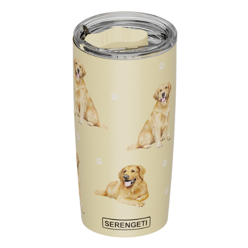 Serengeti Golden Retriever Stainless Steel Tumbler 20oz