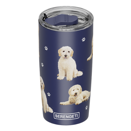 Serengeti Goldendoodle Stainless Steel Tumbler 20oz