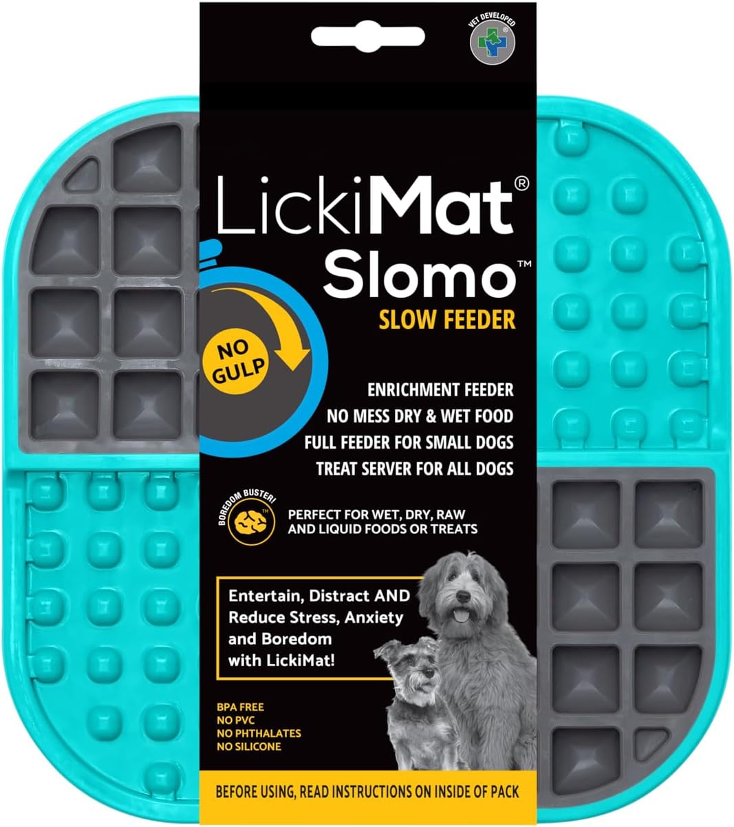LICKIMAT SLODOG SMALL TURQUOISE